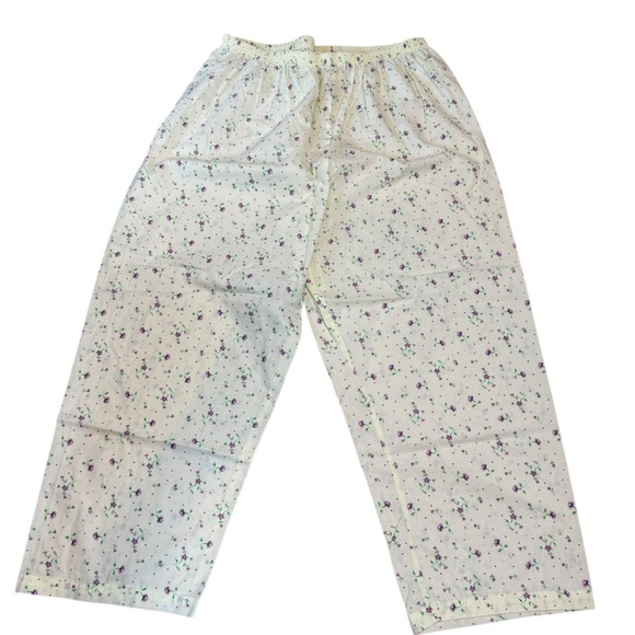 Anthony Richards TWO-PC. PAJAMA SET Cotton Blend Yellow w/ Crop Bottom Size 1X - Picture 6 of 8